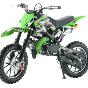 Minimoto todoterreno SYX MOTO Holeshot ES 50 cc verde